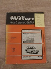 REVUE TECHNIQUE FIAT 126 594