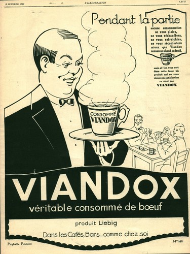 Publicité ancienne viandox - ancienne,