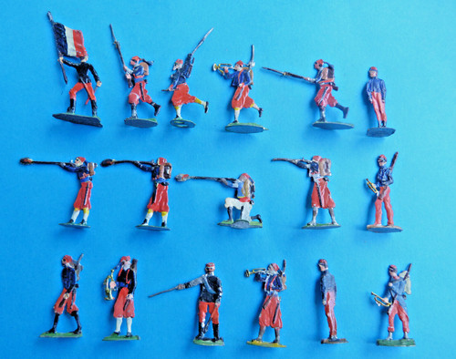 Plats étain zinnfiguren - plats,