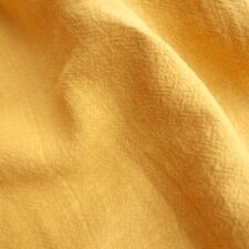 Toile de Lin Lavé Lilly jaune