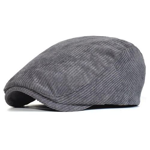 Hommes velours béret chapeau - hommes,