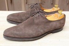 CHAUSSURE CROCKETT&JONES POUR NEW&LINGWOOD DAIM 9,5 E 43,5 SUPER ETAT MEN'S SHOE