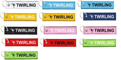 Porte cles clefs twirling