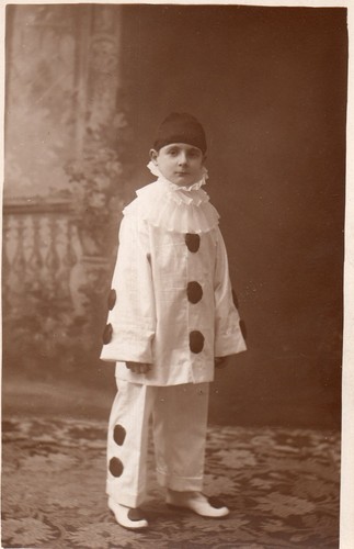 Bj034 carte photo vintage - carte, card