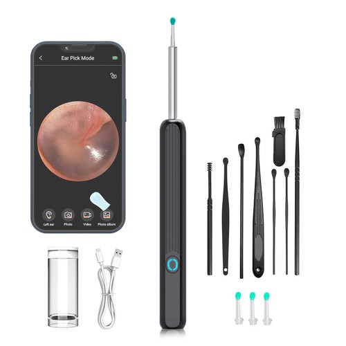 Wifi otoscope oreille 1296p - otoscope, oreille,