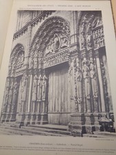 Encyclopédie des styles / L'art roman  40 planches  1920