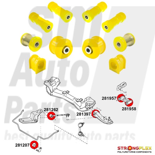 Kit silent blocs - blocs, de