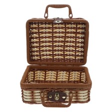  Panier En Rotin Avec Anse