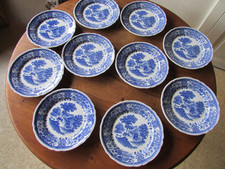 10 ASSIETTES A DESSERT FAIENCE