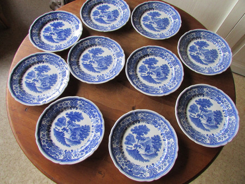 Assiettes dessert faience - assiettes,
