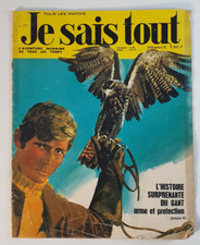 JE SAIS TOUT : L'aventure Humaine de tous les temps - ALBUM N°39 - 1969