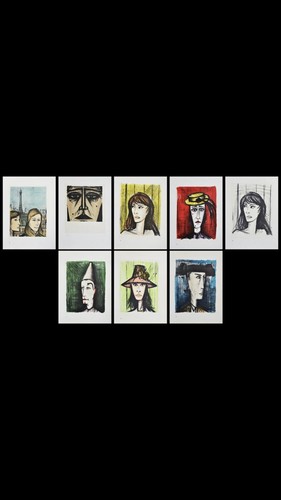 Bernard buffet lithographies - -,
