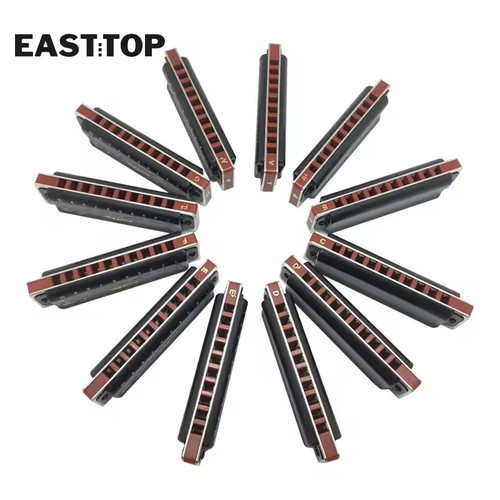 Easttop t008k 10holes harp - t008k-12,