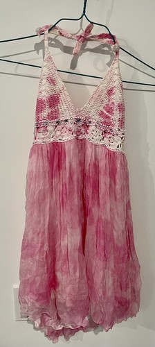 Flowers zoe girl pink tie - flowers,