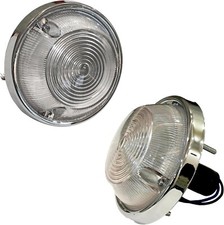 Rv Vintage Queue Feux 2PCS 12V Remorque Léger Arrêter Parking Signal Transparent