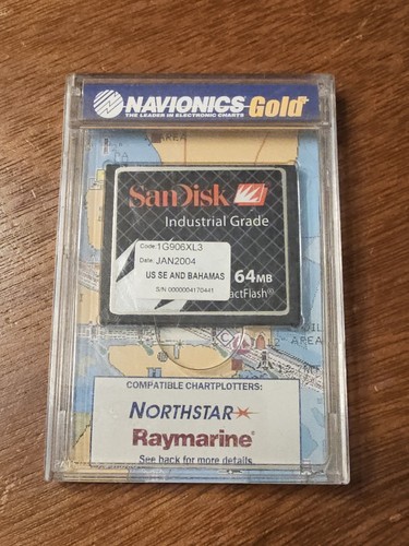 Navionics gold chart card - cf,