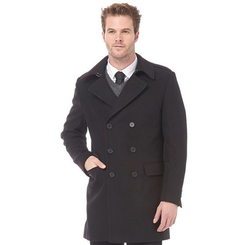 Feraud long reefer veste noir - feraud,