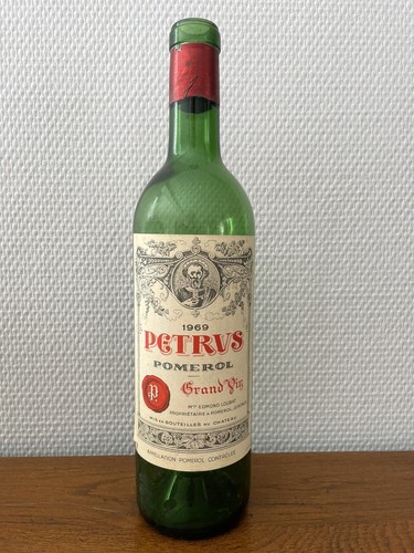 Empty bottle grand vin pomerol - empty,