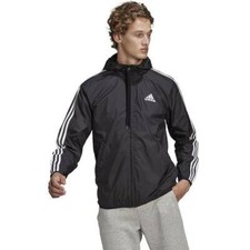 Adidas Vintage Rare Essentials Veste Coupe-Vent Skateboard Noir Surf