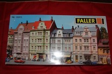 FALLER HO MAQUETTE RANGEE IMMEUBLES 130915 TRAIN ELECTRIQUE BOITE