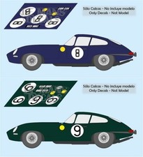 Décal Jaguar Type E Le Mans