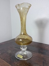 Vintage French Crystal Bubble Glass Vase – Cristallerie Pierre de Lune