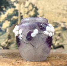 Gabriel Argy Rousseau - Vase « symphorine » En Pâte De Verre, époque Art Deco