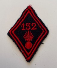 Tissu Losange. 152° Régiment d’Infanterie. D (L42)
