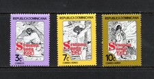 S3457 République Dominicaine 1980 Semaine Sainte 3v. MNH
