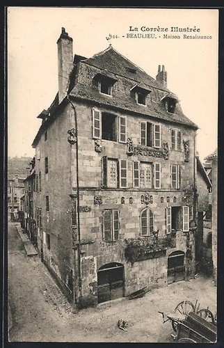 Cpa beaulieu corrèze maison - cpa, /corrèze,