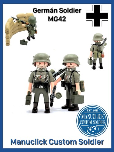 Playmobil custom ww2 armée - 1,
