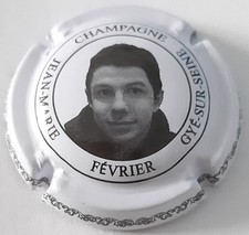Capsule de champagne Février Jean-Marie Portrait N°37e