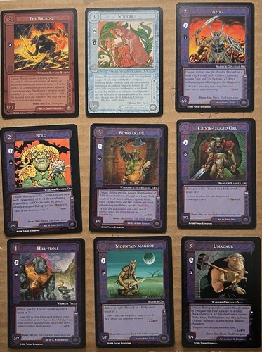Middle earth ccg - ⇶⇶,