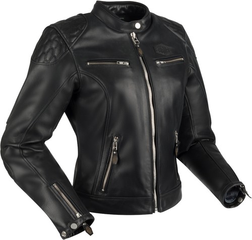 Veste cuir moto - en,