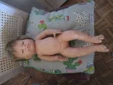 POUPEE NOUVEAU NE BERJUSA  fille 40 CM -vintage