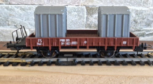 Lima 2861 wagon plat - lima, 2861*-
