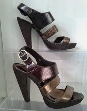 PRINCIPES cuir métallisé à