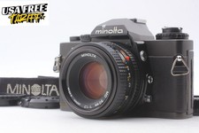 ⏯️[ N COMME NEUF ] Appareil photo reflex argentique 35 mm noir Minolta XD...