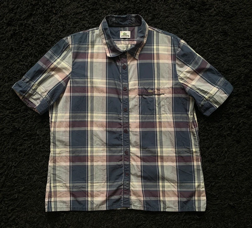 Chemise carreaux lacoste - chemise,