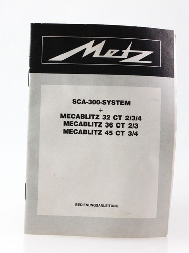 Mode emploi metz sca - mode, sca-300
