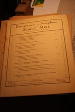 Marcel Mule Enseignement du