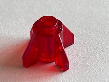 LEGO TrRed Brick Round 1x1 with Fins 4588 set 6780 1499 6883 6932 6750 6783 6972