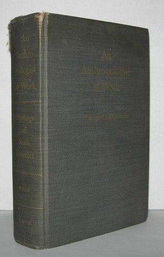 Margaret ruth benedict - ruth, /