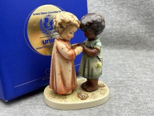 Figurine Hummel 622/I Laisser reposer et ensemble. Unicef 15,5 cm. 1 choix. E...