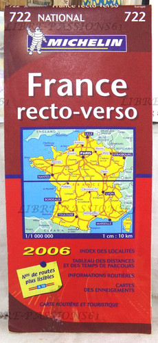 Carte routière michelin - carte,