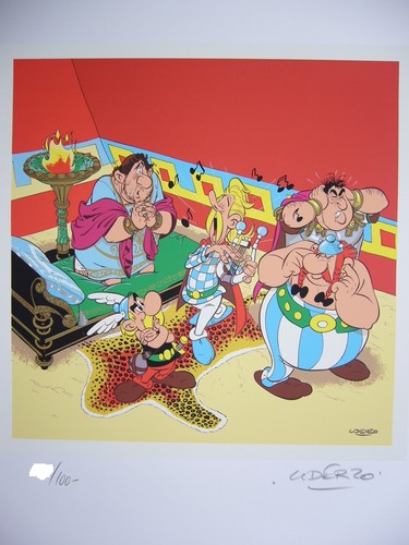 Sérigraphies astérix - 6,
