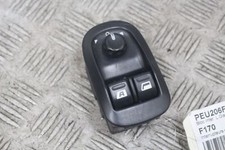 Bouton commande leve vitre electrique auto. et retroviseur - Peugeot 206
