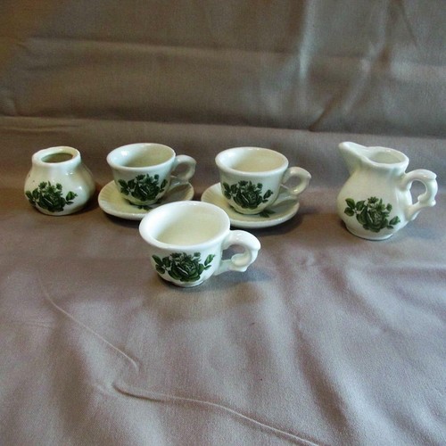 Vintage piece green rose - green,
