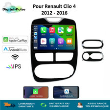 Carplay Clio 4 2012-2016 🌎Autoradio sans fil - Écran tactile 10 sous Android 12