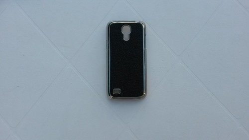 Coque paillette noir - coque, noir/chrome